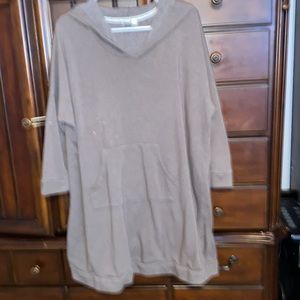 Long sweatshirt dress